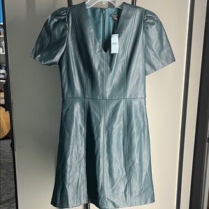 Ann Taylor Sea Green Mini Dress